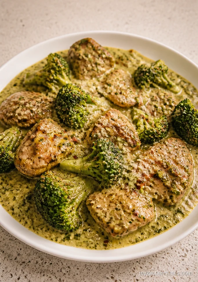 10 Crockpot Chicken and Broccoli Recipes for Easy Weeknight Meals Low Carb Pesto Crockpot Chicken and Broccoli