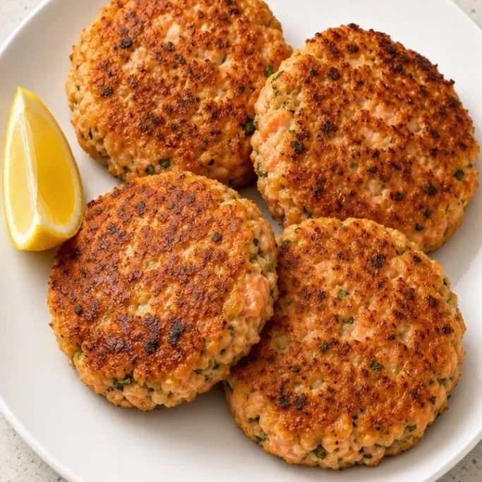 Easy Low Carb Salmon Patties (With Canned Salmon) Low Carb Salmon Patties