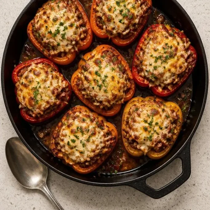 Low Carb Stuffed Bell Peppers