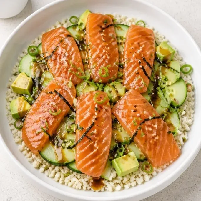 Low Carb Sushi Bowl