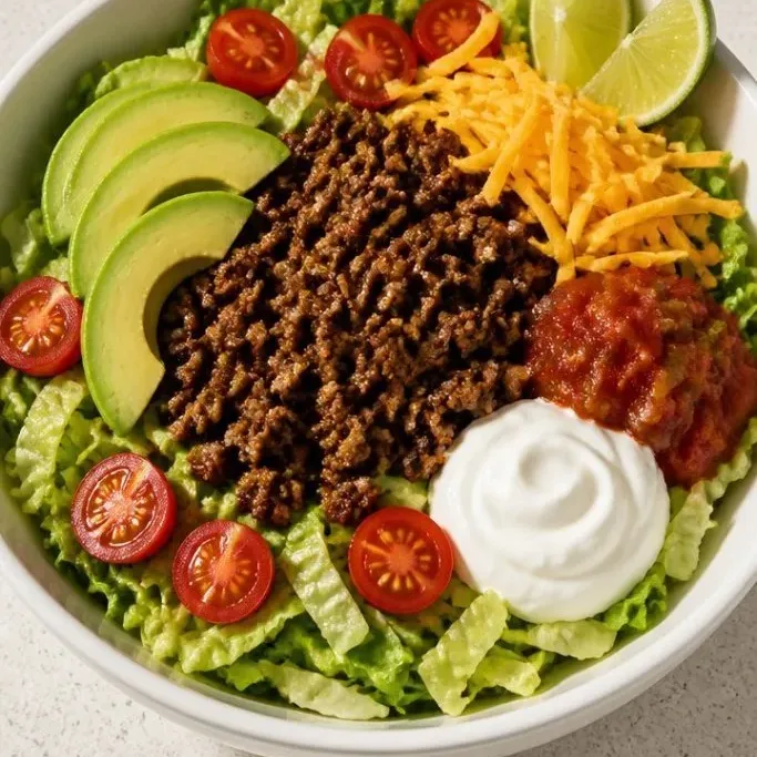 Low Carb Taco Bowl
