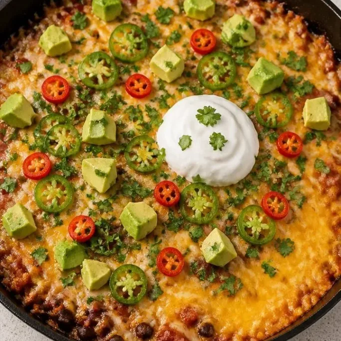 30-Minute Low Carb Taco Casserole Low Carb Taco Casserole