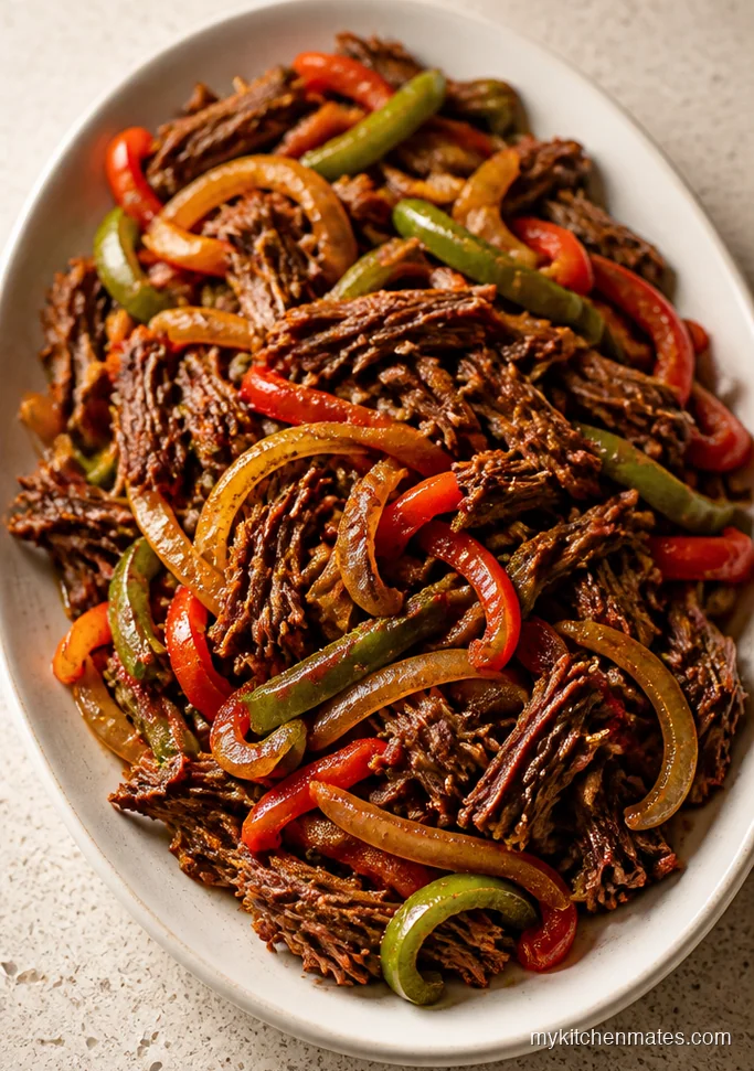 Low Carb Tri Tip with Peppers