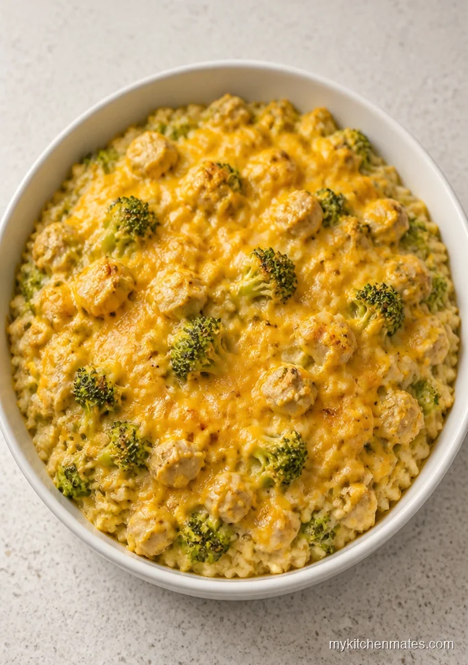 Low Carb Turkey Cauliflower Rice Casserole