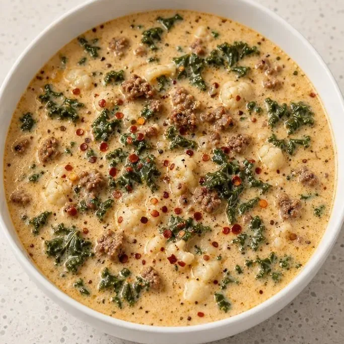 Creamy Low Carb Zuppa Toscana Soup Low Carb Zuppa Toscana Soup