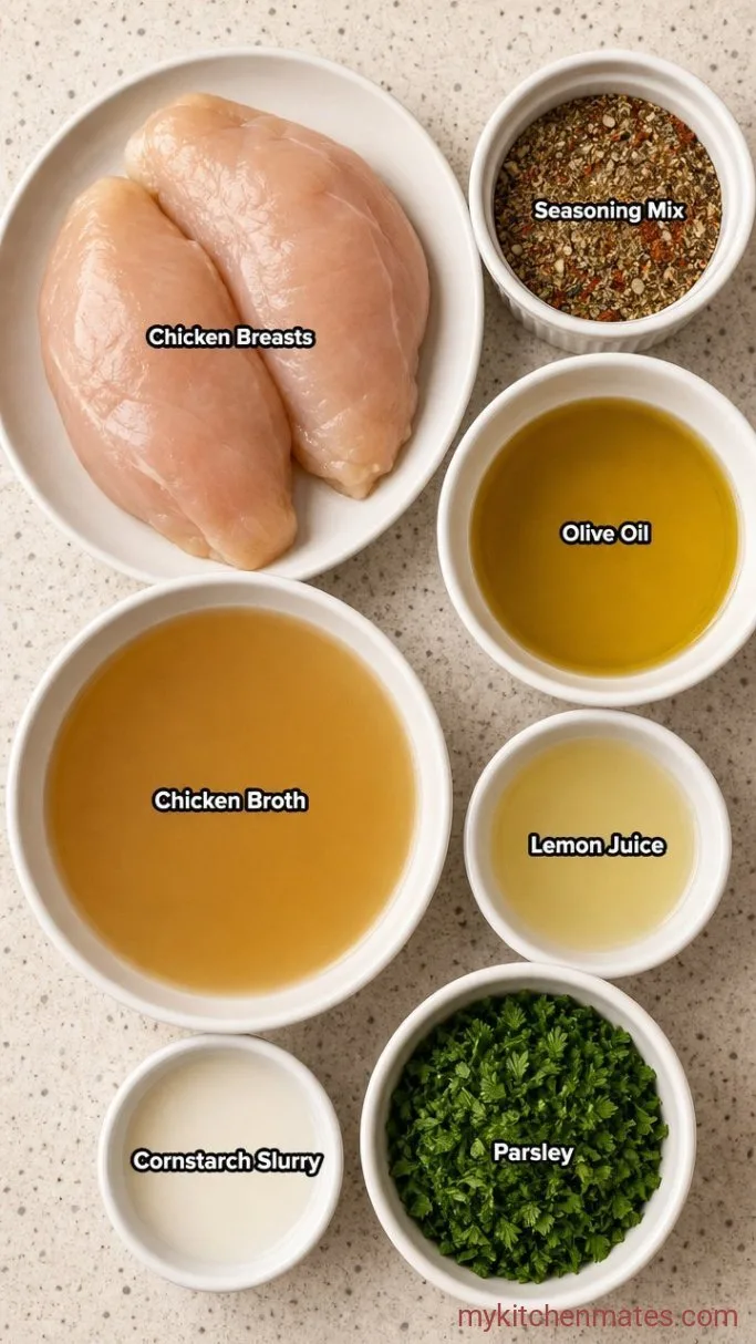 Juicy Low-Sodium Chicken Breast (Ready in 25 Minutes) Ingredients