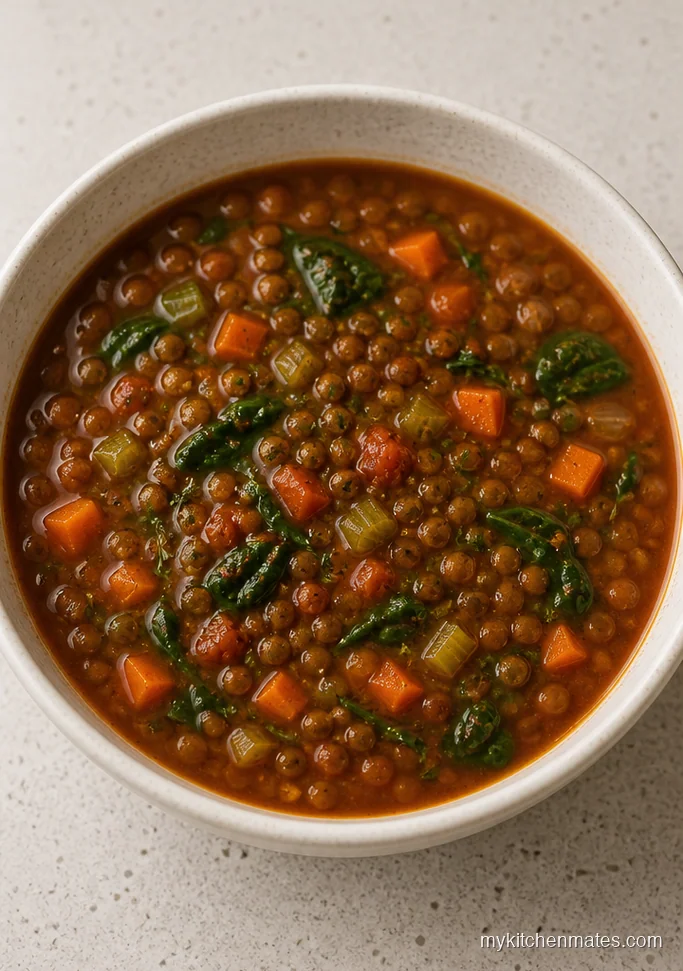 Low Sodium Lentil Vegetable Soup