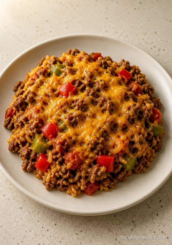 Low Sodium Stuffed Bell Pepper Casserole