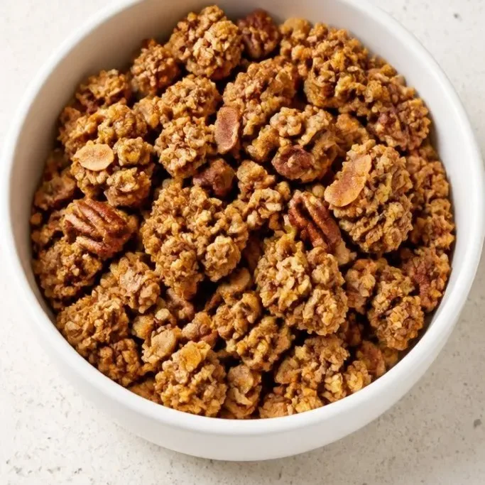 Crispy Low Sugar Granola (So Much Crunch, So Little Sweet) Low Sugar Granola Recipe
