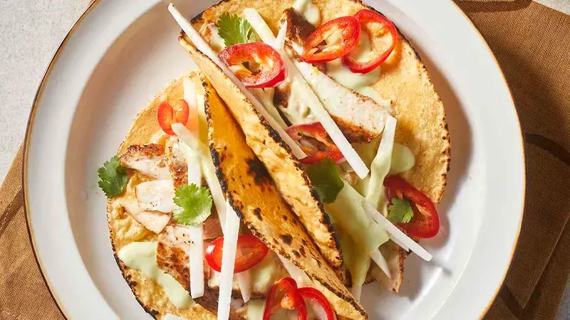 Mahi-Mahi Fish Tacos Food photo of Mahi-Mahi Fish Tacos