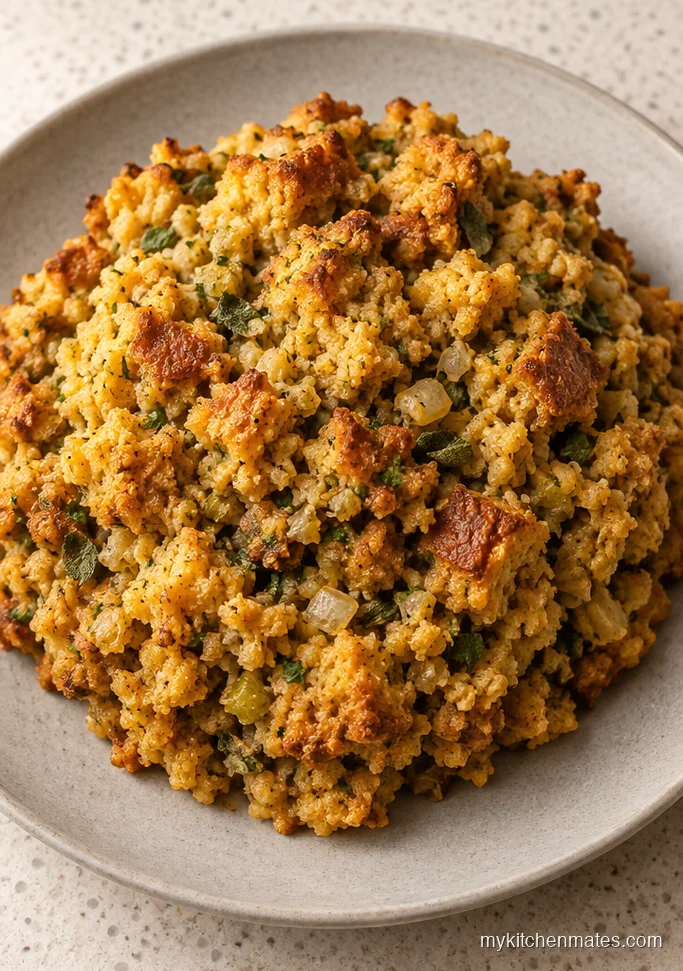 Make Ahead and Freeze Cornbread Stuffing