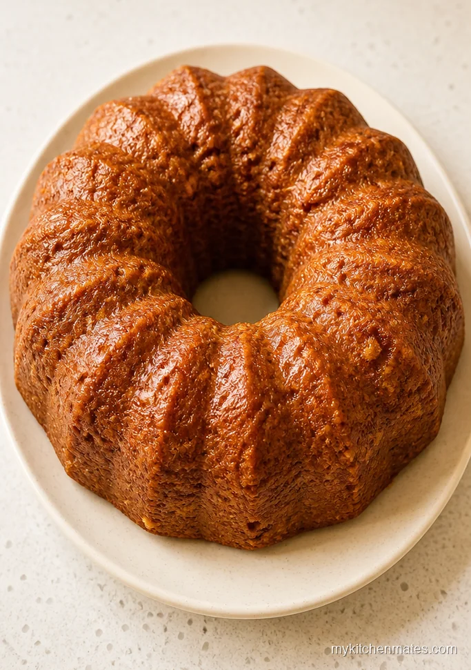 Make-Ahead Apple Bundt Cake