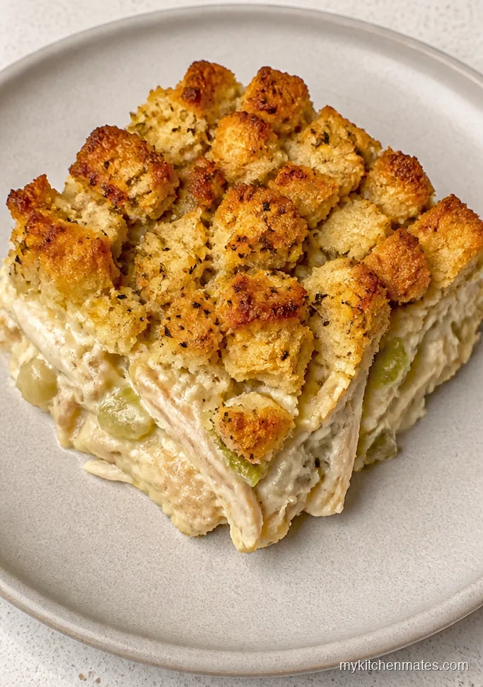 Make-Ahead Chicken and Stuffing Casserole