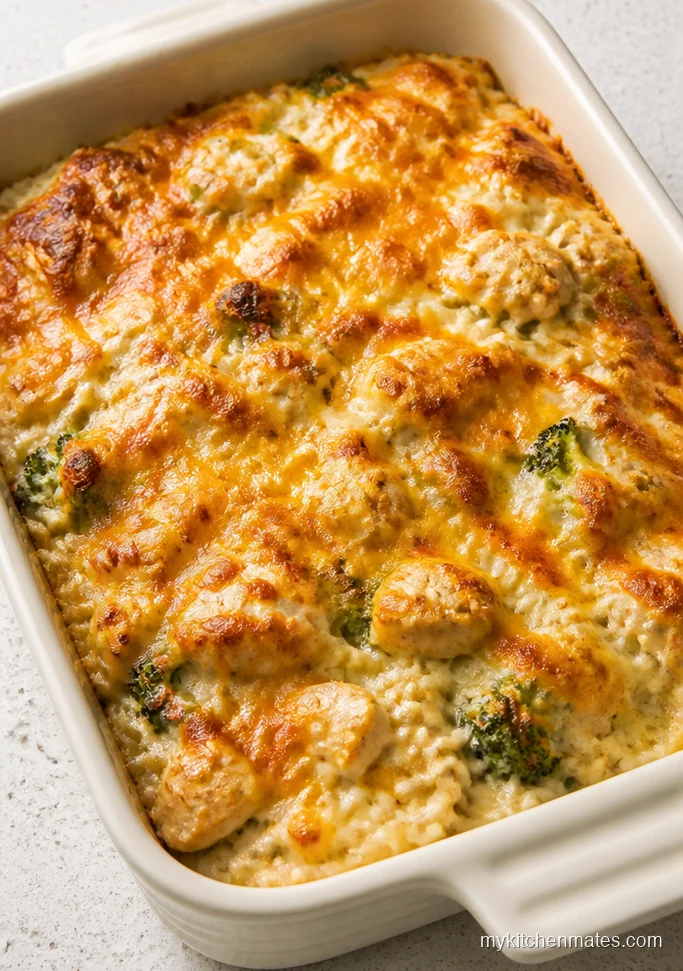 Make Ahead Chicken Broccoli Casserole