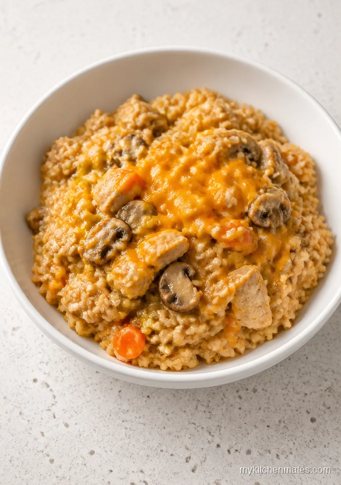 Make Ahead Chicken Brown Rice Casserole