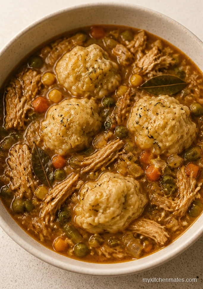 Make-Ahead Freezer Chicken and Dumplings
