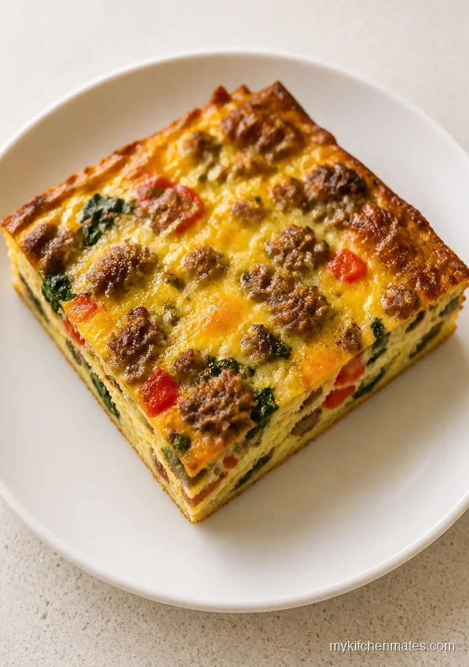Make Ahead Freezer Keto Breakfast Casserole
