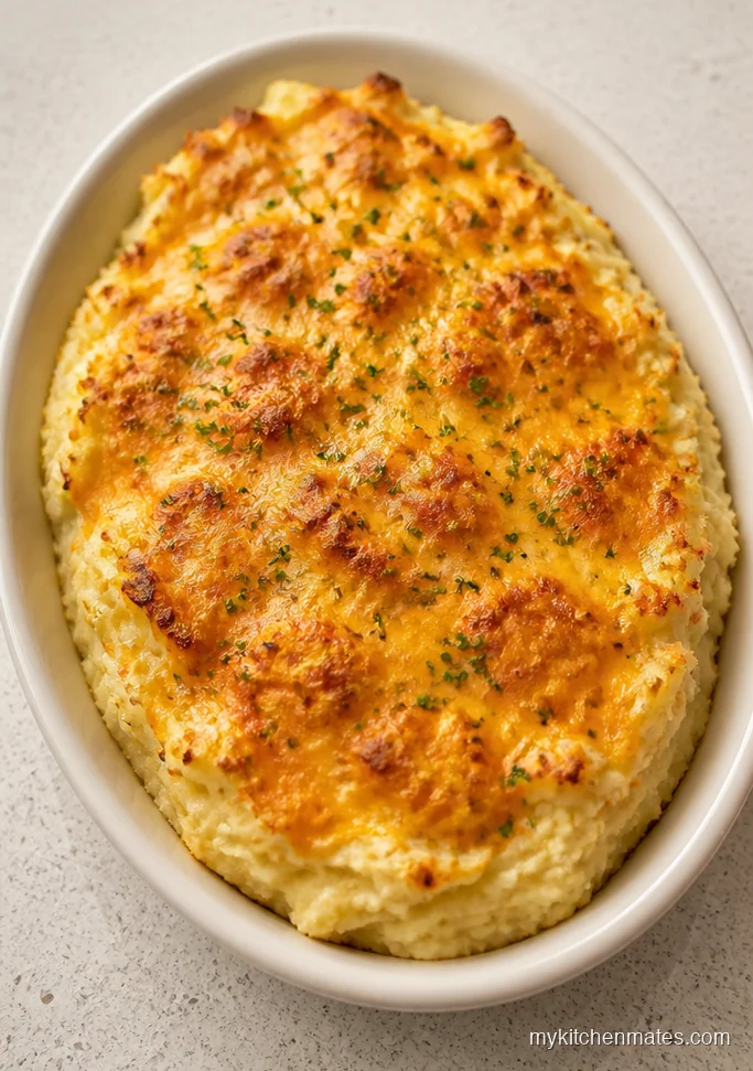 Make Ahead Freezer Mashed Potato Casserole