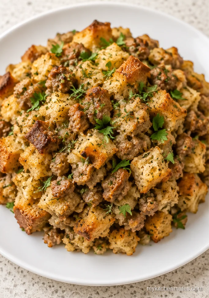 Make Ahead Freezer Sausage Dressing