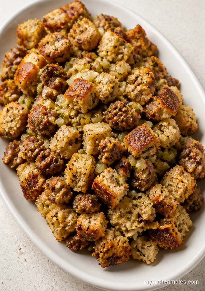 Make-Ahead Freezer Sausage Stuffing