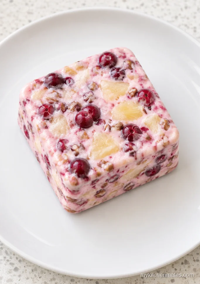 Make Ahead Frozen Cranberry Salad