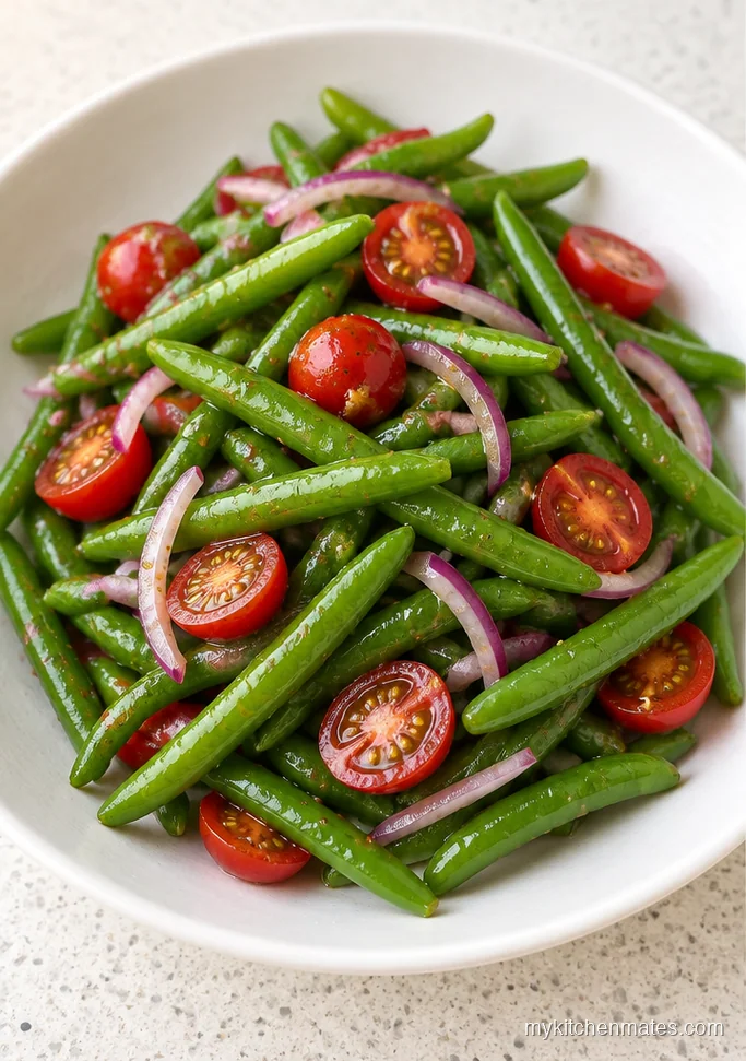 Make Ahead Marinated Green Bean Salad