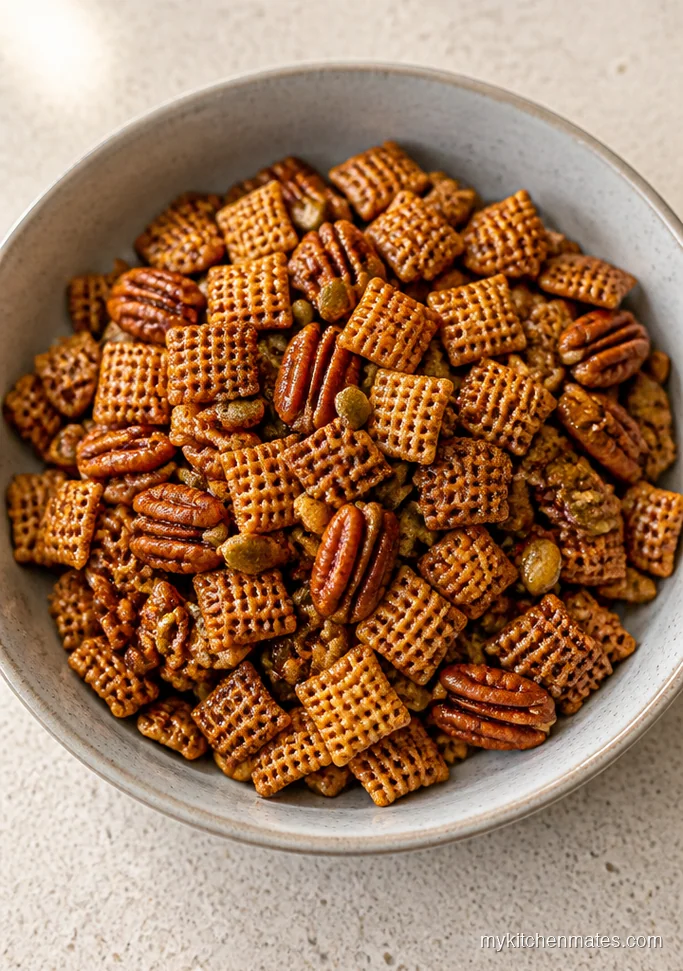 Maple Cinnamon Fall Chex Mix