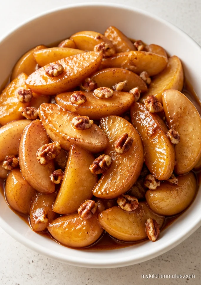 Maple Cinnamon Skillet Apples
