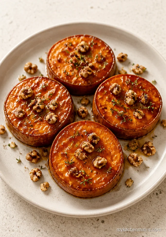 Maple Dijon Roasted Sweet Potatoes