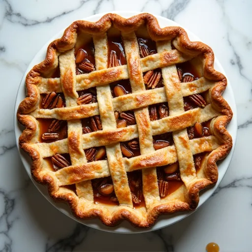 Maple Pecan Apple Pie