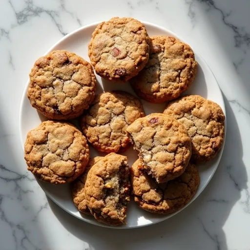 Maple Pecan Oatmeal Cookies