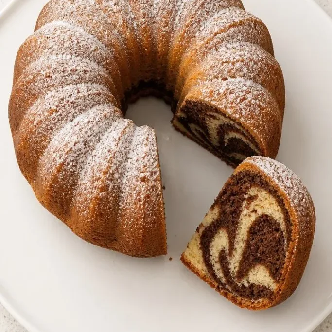 Marble Bundt Cake