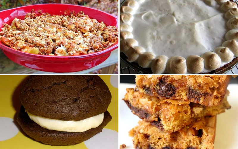 24 Amazing Marshmallow Treats Beyond Classic S'Mores marshmallow desserts featured
