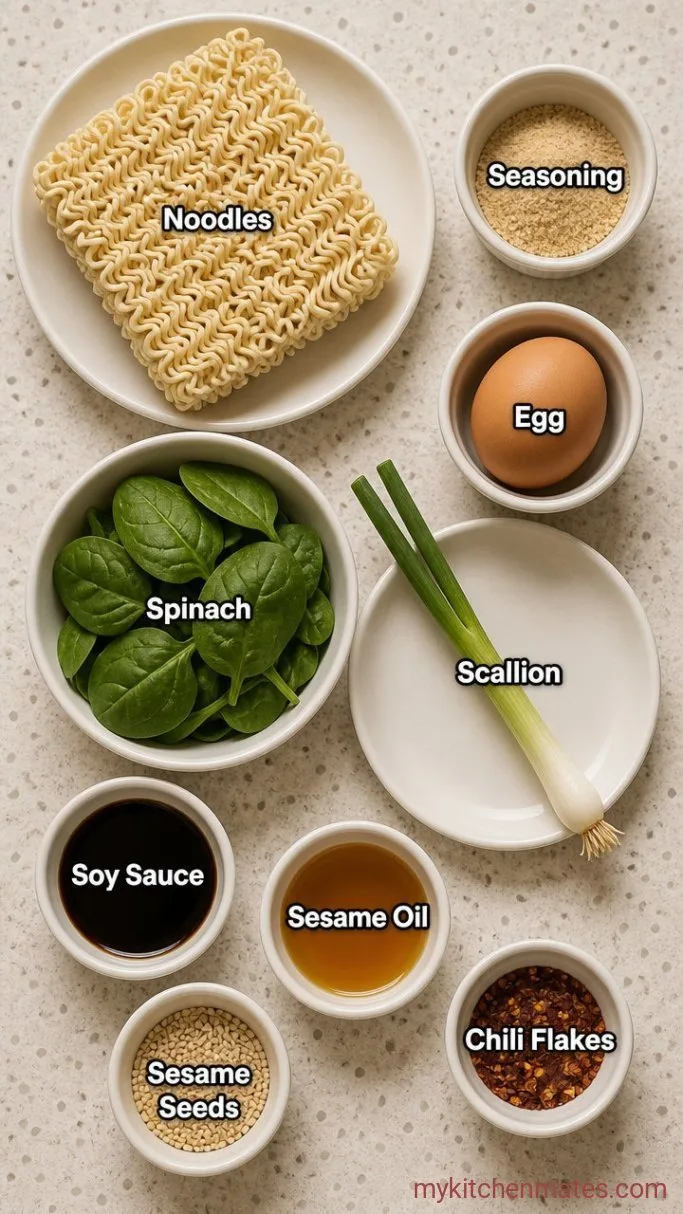 Better Maruchan Ramen in 10 Minutes Ingredients