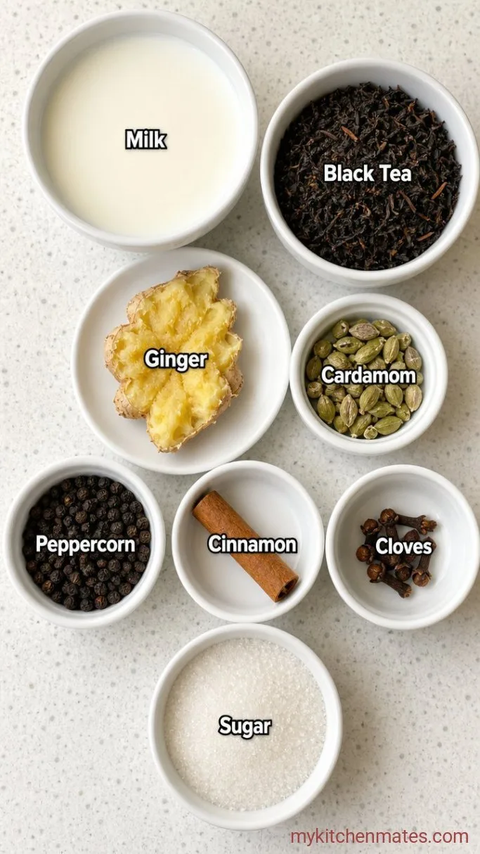 Masala Chai Tea Ingredients