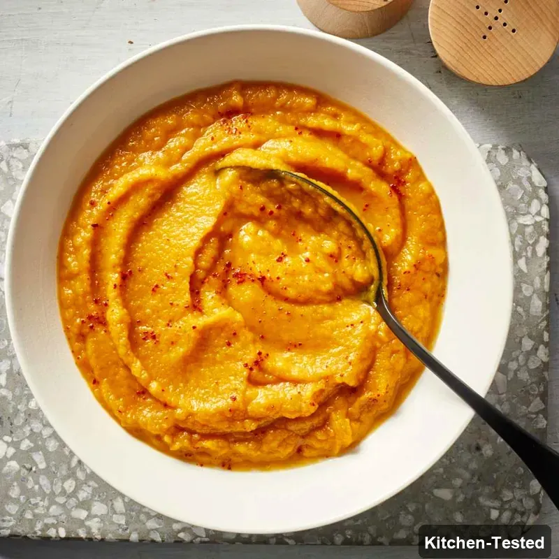 Mashed Butternut Squash mashed butternut squash
