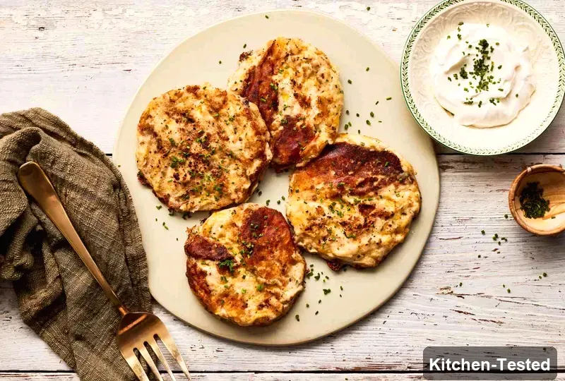 Mashed Potato Pancakes mashed potato pancakes