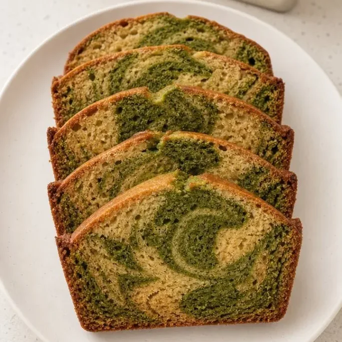 One-Bowl Matcha Swirl Banana Bread Matcha Banana Bread
