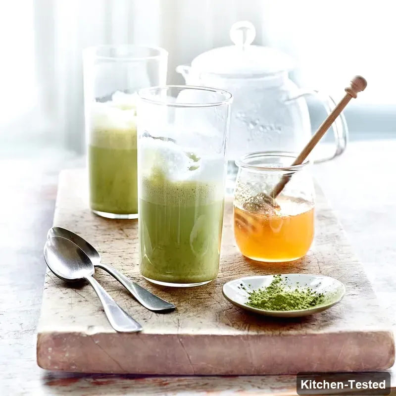 Cozy Matcha Green Tea Latte matcha green tea latte