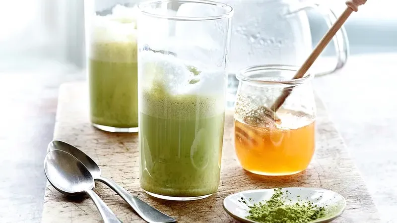 Cozy Matcha Green Tea Latte Food photo of Matcha Green Tea Latte