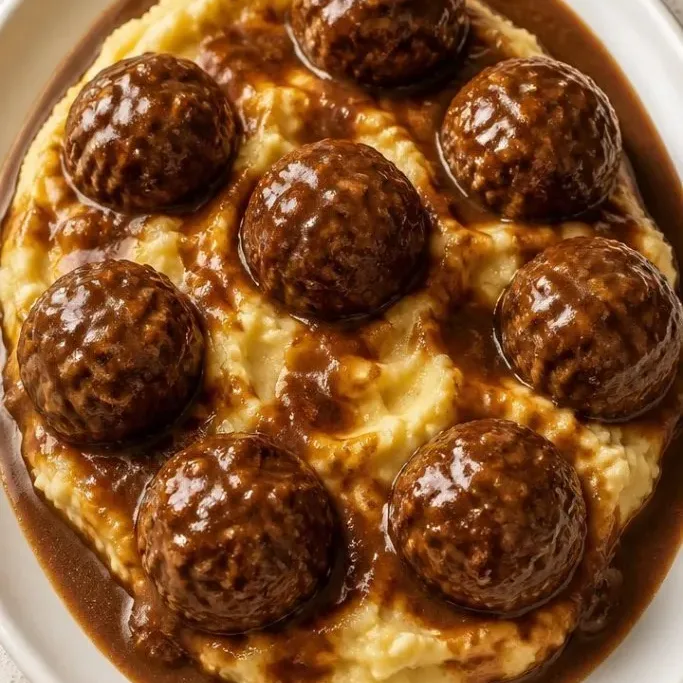 Meatballs and Gravy