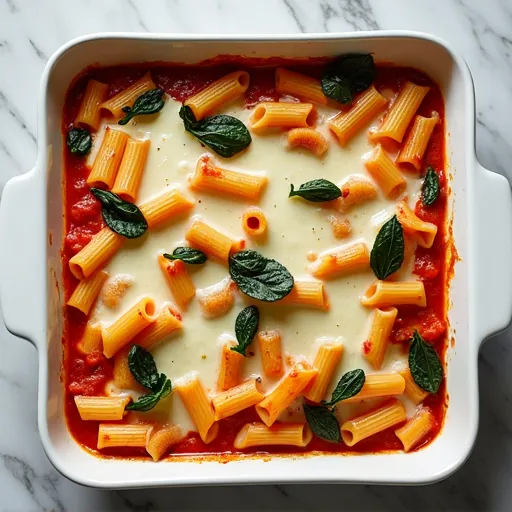 Mediterranean Artichoke Baked Ziti