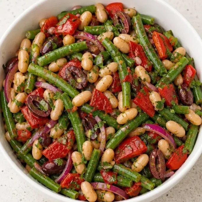 Mediterranean Bean Salad