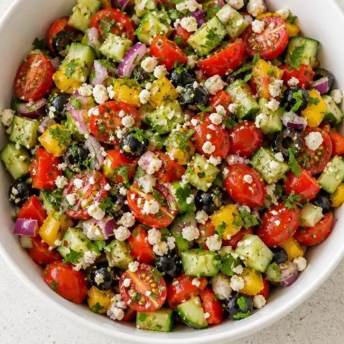 Mediterranean Chopped Salad
