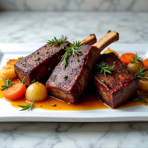 Mediterranean Herb-Rubbed Short Ribs