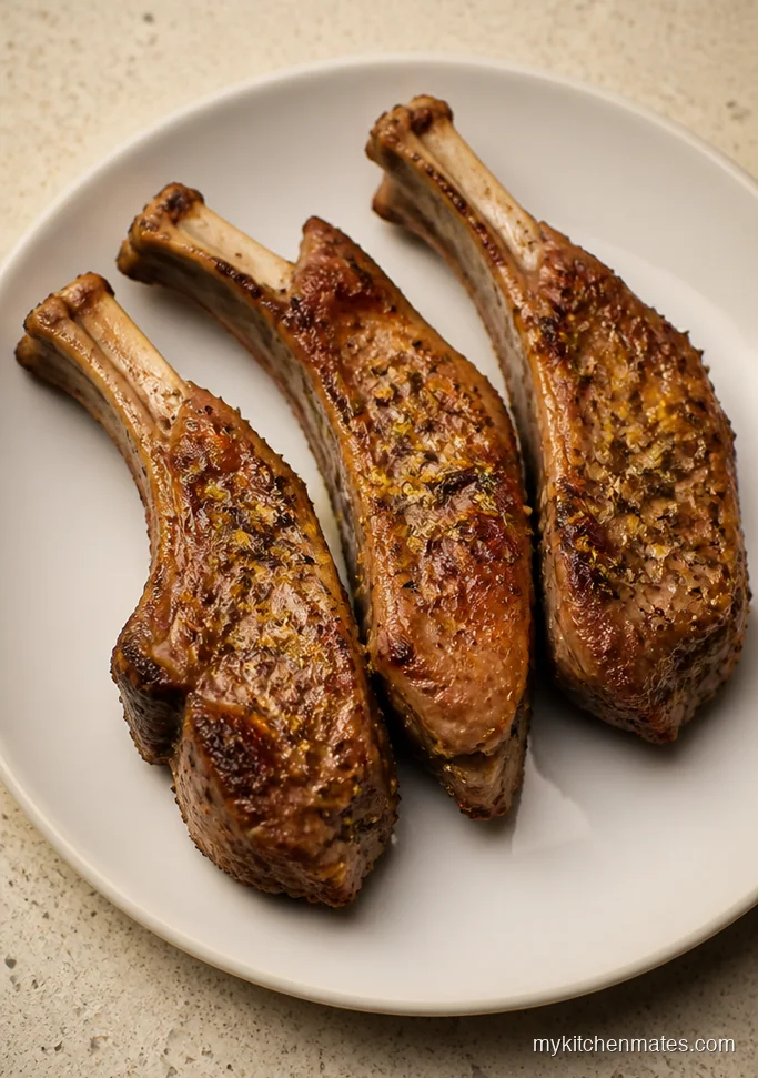 Mediterranean Lemon Oregano Lamb Ribs