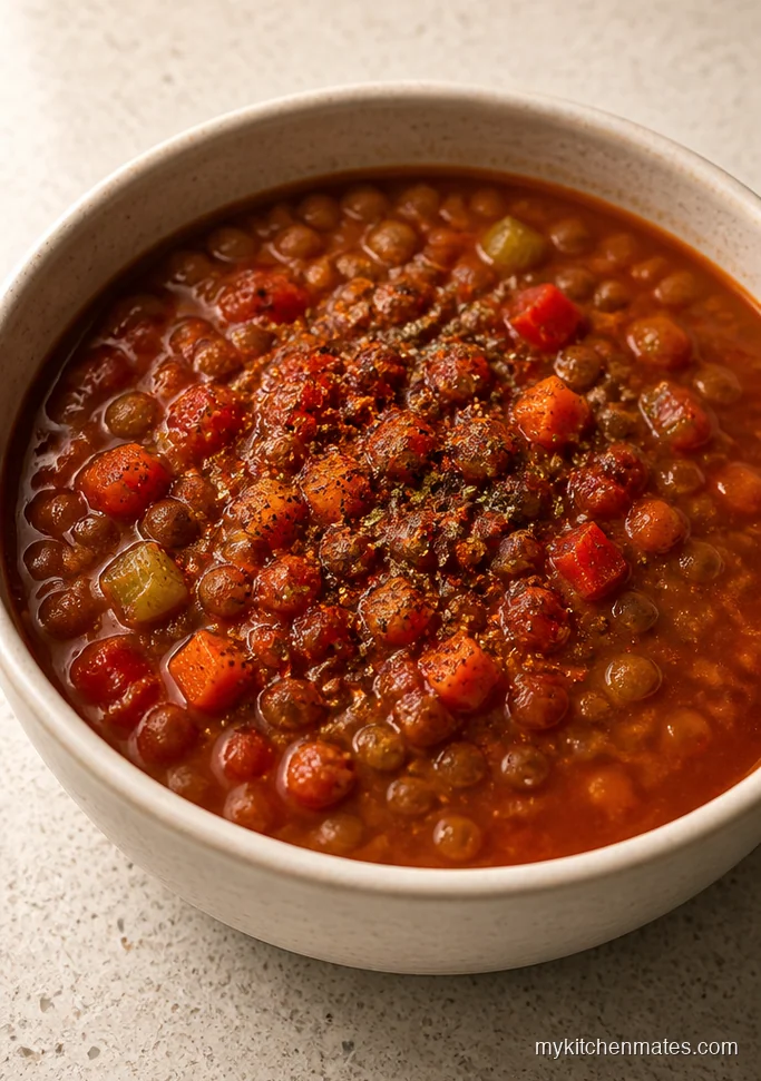 Mediterranean Lentil and Vegetable Soup