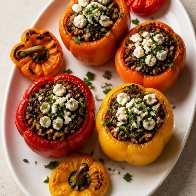 Mediterranean Stuffed Peppers