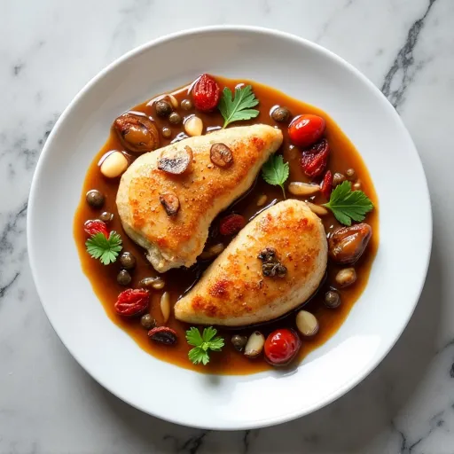 Mediterranean Style Chicken Marsala