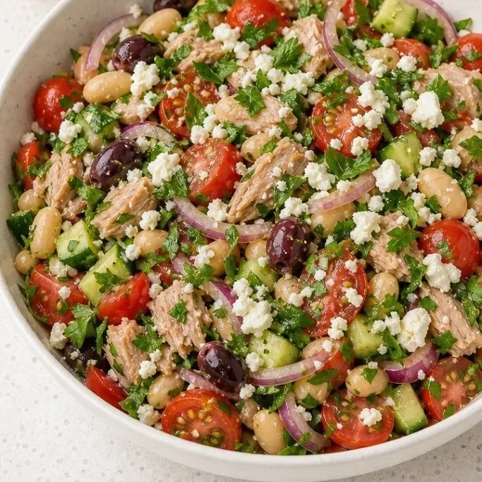 Mediterranean Tuna Salad